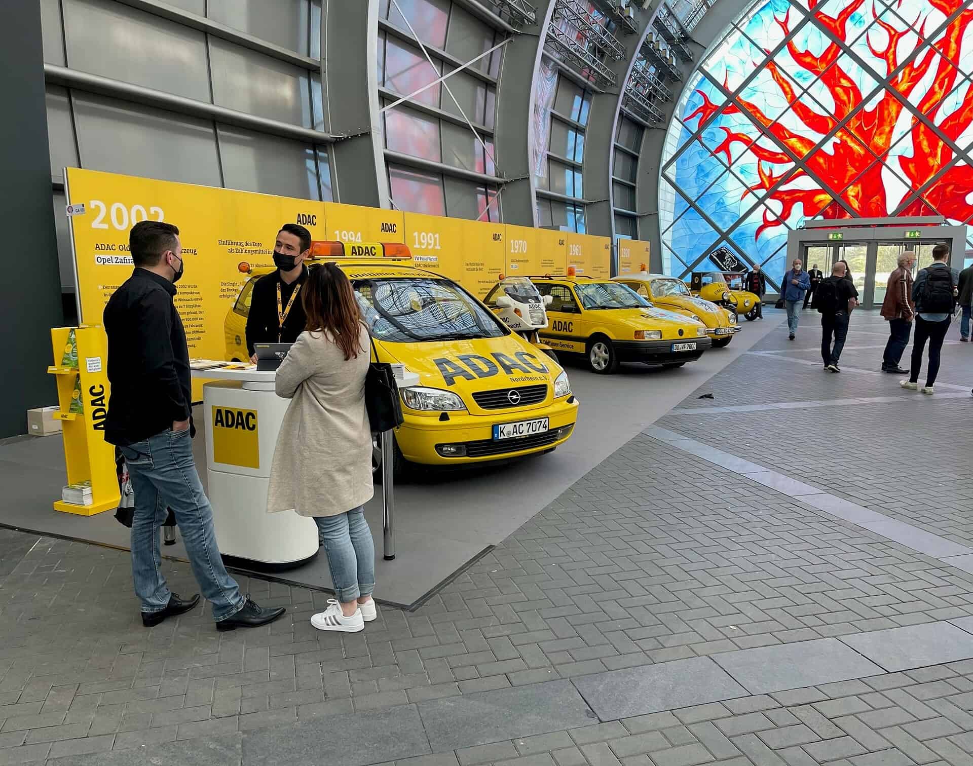 Der ADAC auf der Techno Classica Essen vom 12. bis 16. April 2023